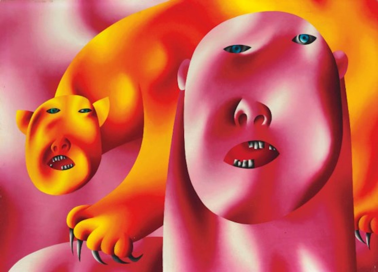 Portrait by Oleg Tselkov