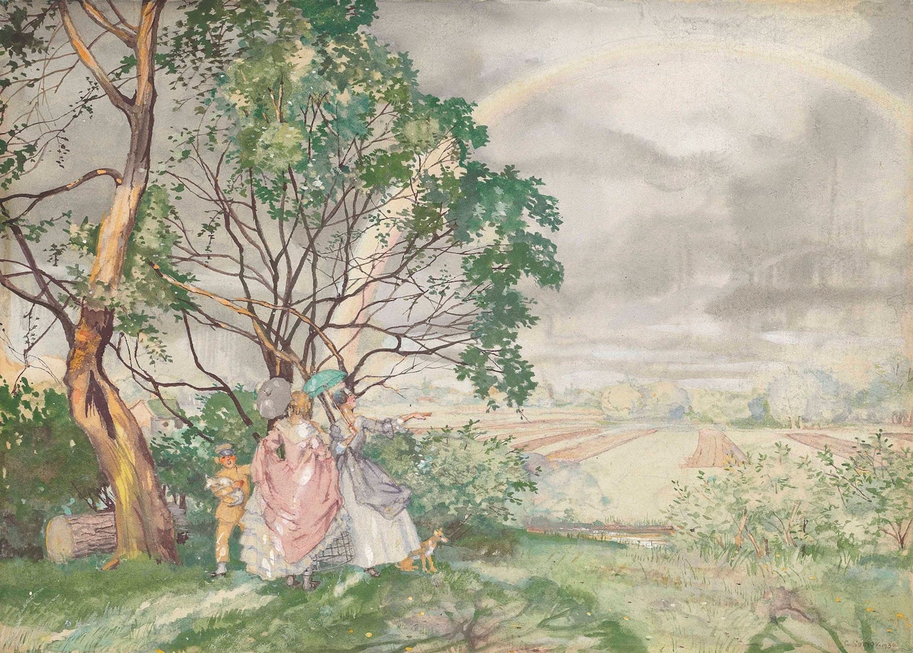 Rainbow by Konstantin Somov