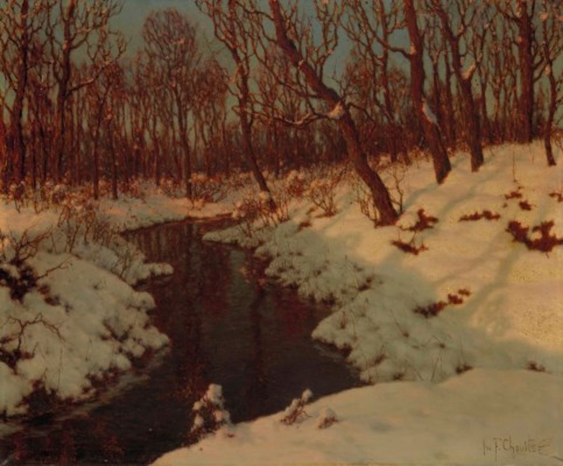 Soir d'hiver by Ivan Fedorovich Choultse