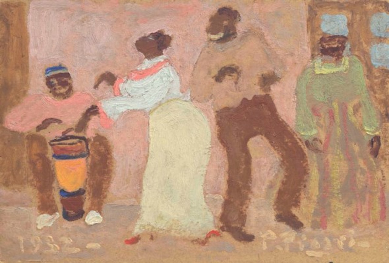 La coqueta by Pedro Figari