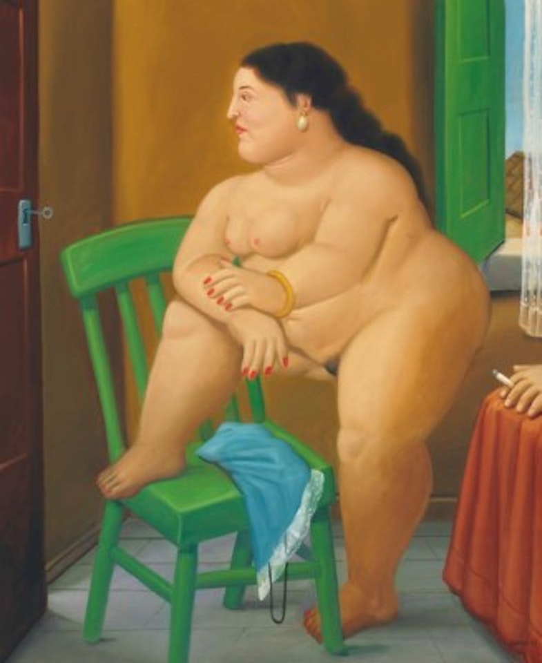 Standing Woman by Fernando Botero