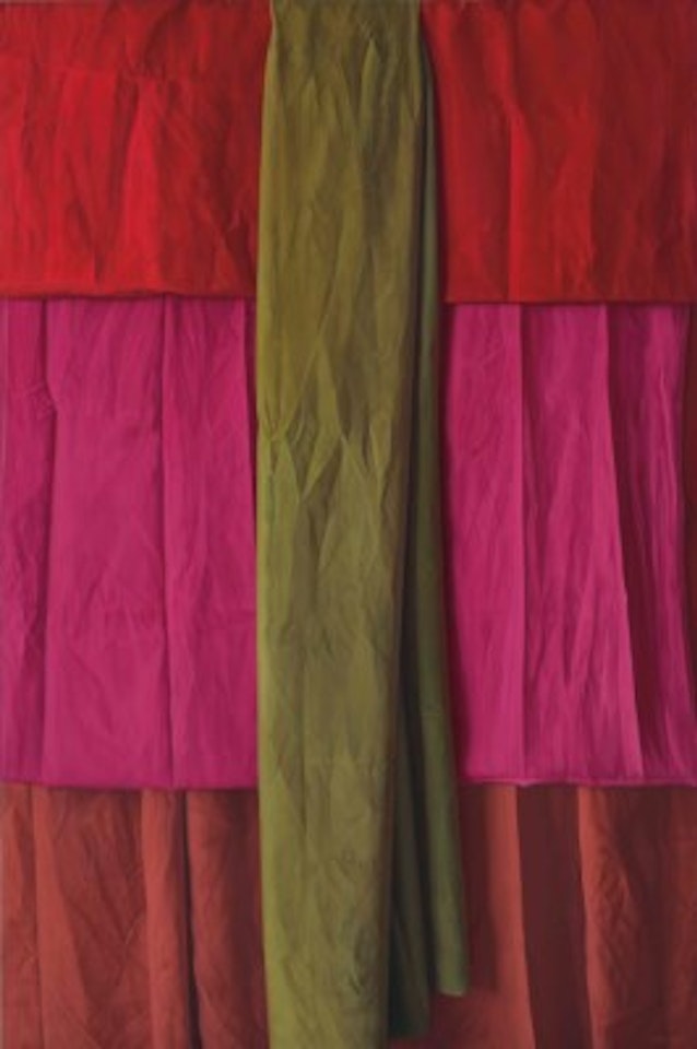Lux perpetua (3 Reds and Green) by Claudio Bravo