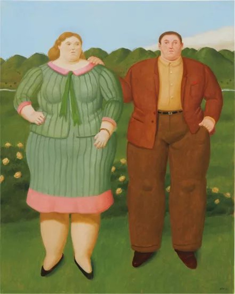 La Pareja by Fernando Botero