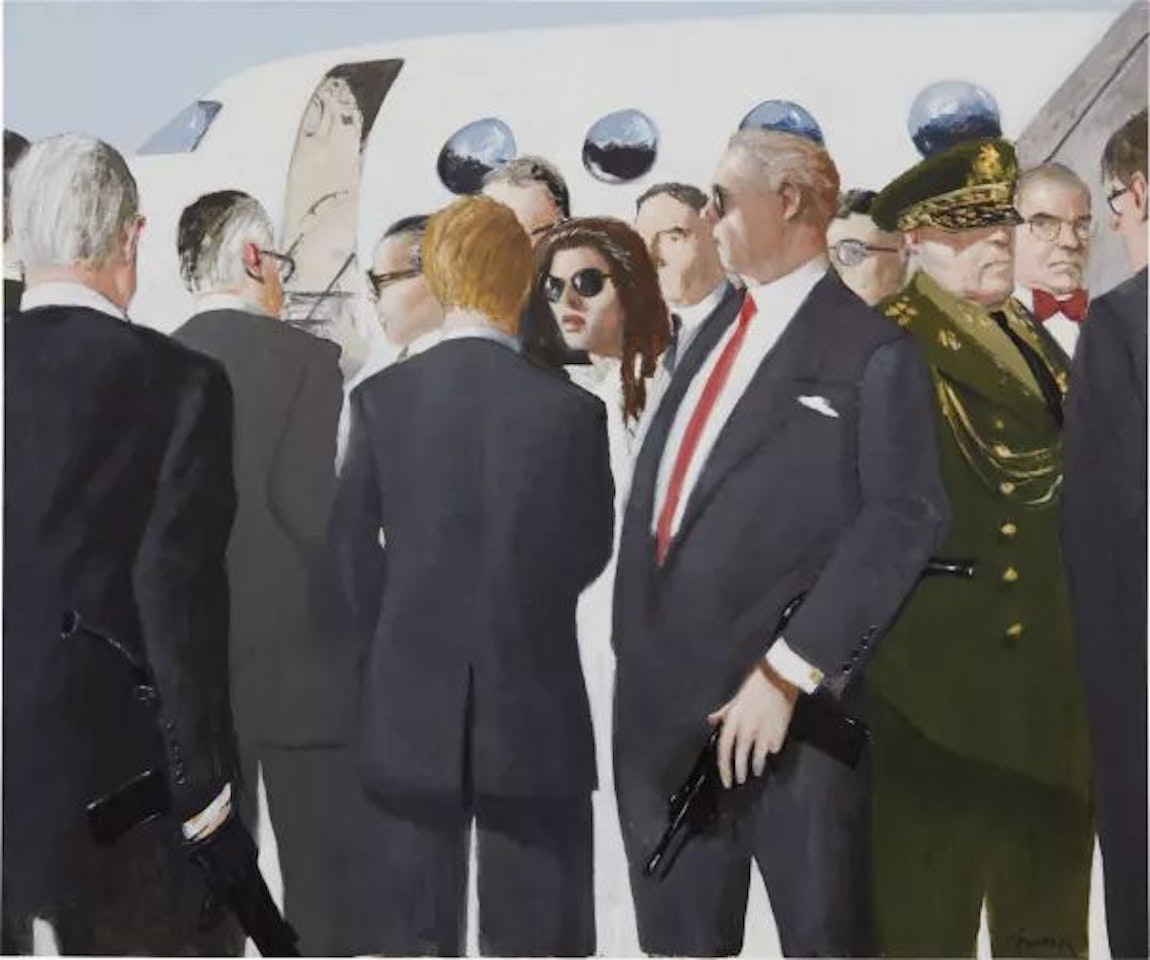 The Oracle at Agua Dulce Airbase by Julio Larraz
