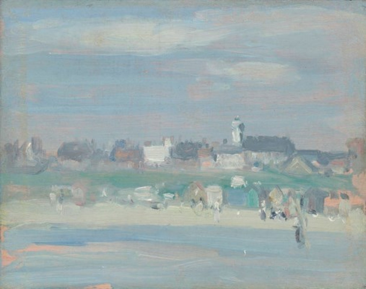 Étaples from the beach by John Duncan Fergusson