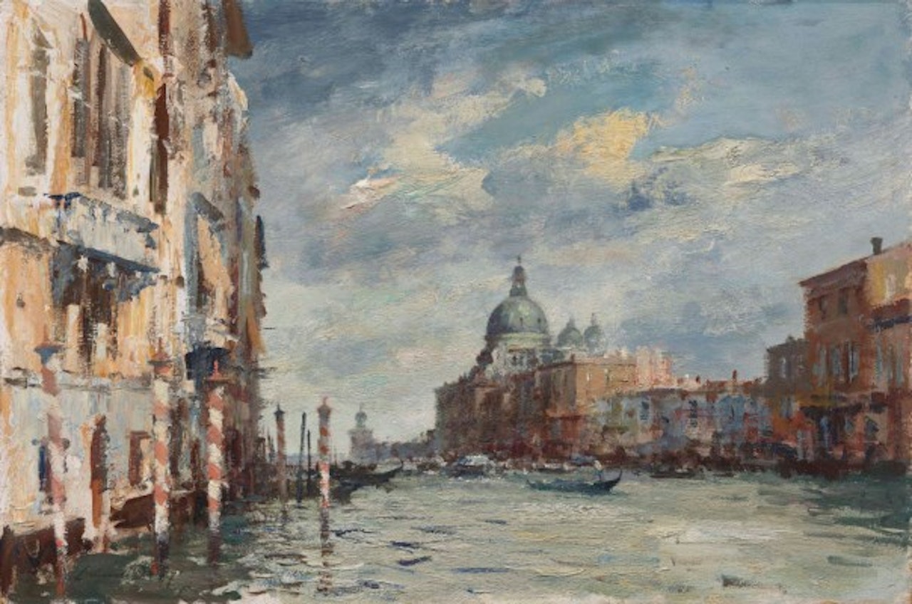 Windy day, Venice by Edward Seago