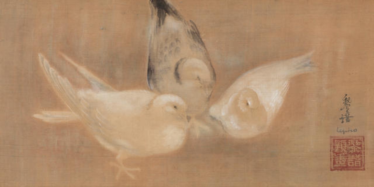 Three Doves by Le Pho