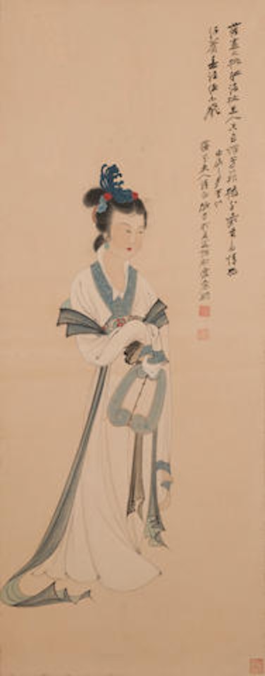Lady by Zhang Daqian