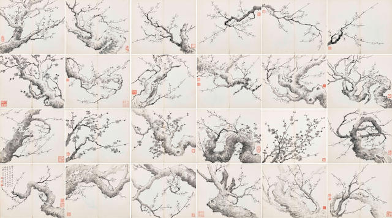 Album of Plum Blossoms by Lengyue Tao