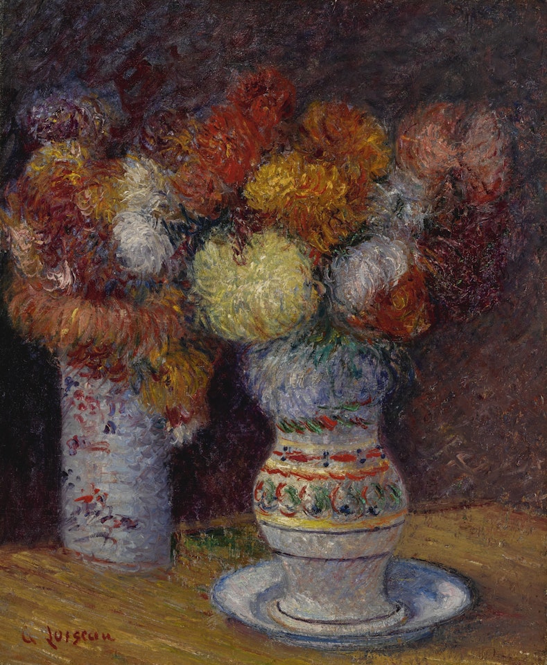 NATURE MORTE AUX FLEURS by Gustave Loiseau