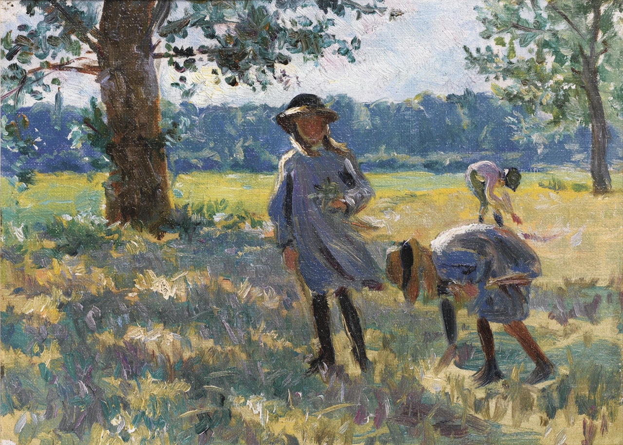 LA CUEILLETTE DES FLEURS by Henri Lebasque