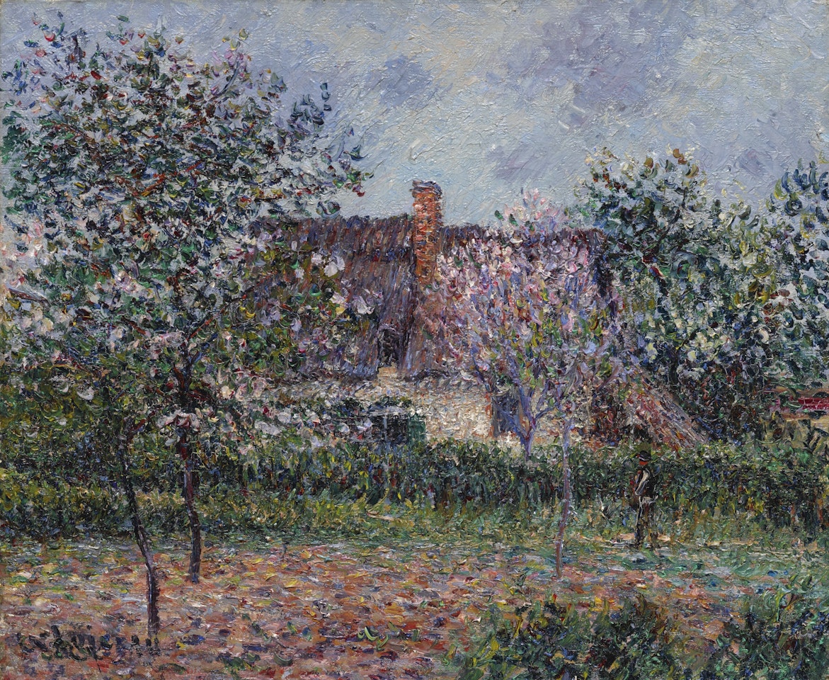 LE VERGER AU PRINTEMPS by Gustave Loiseau