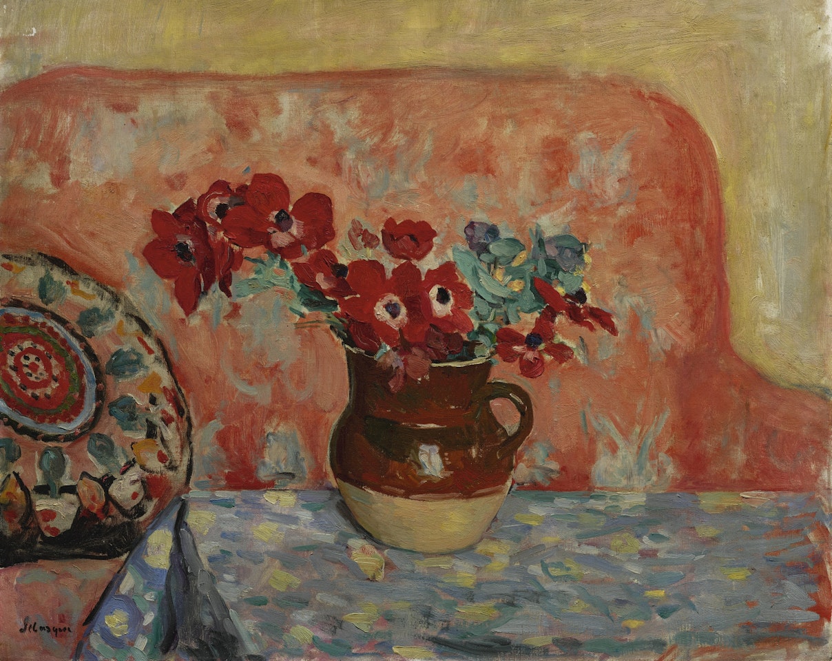 PICHET D'ANÉMONES by Henri Lebasque