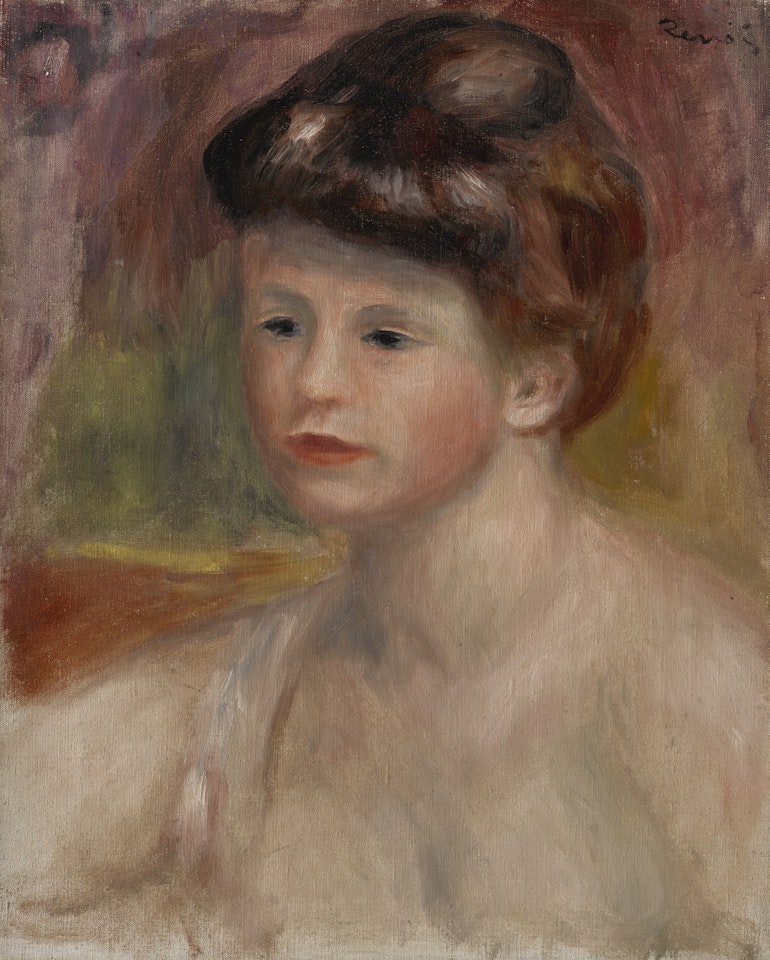 BUSTE DE FEMME by Pierre-Auguste Renoir