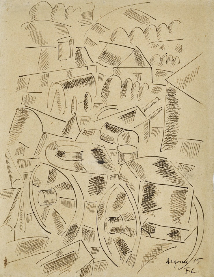 CAISSONS ARGONNE by Fernand Leger