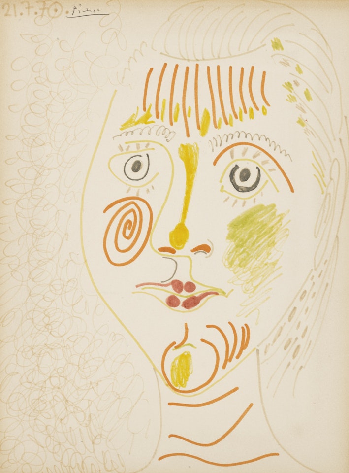 TÊTE DE FEMME by Pablo Picasso