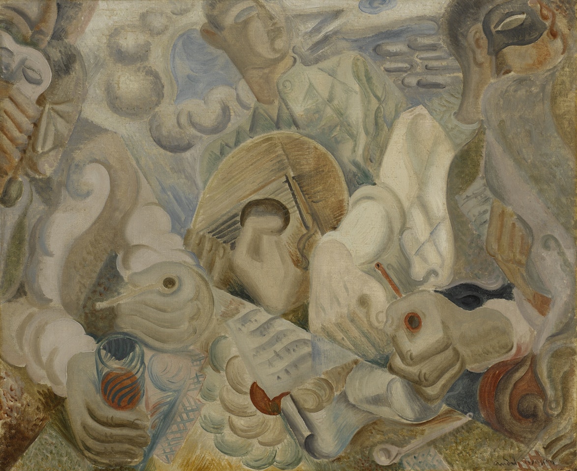 LES MASQUES by André Masson