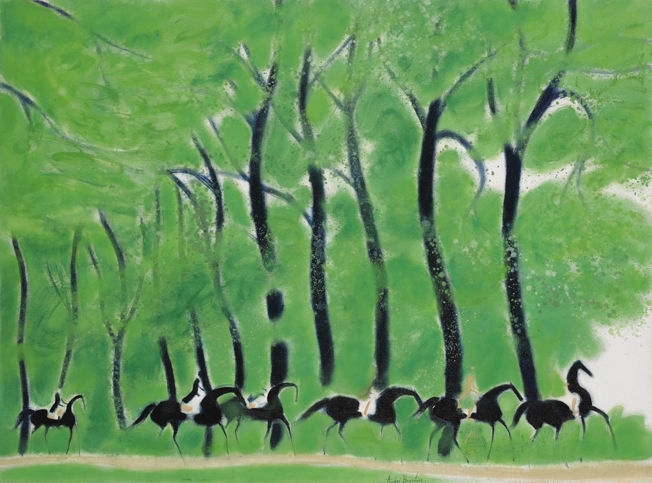 HYDE PARK EN ÉTÉ by André Brasilier
