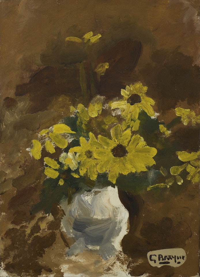 BOUQUET DE FLEURS JAUNES by Georges Braque