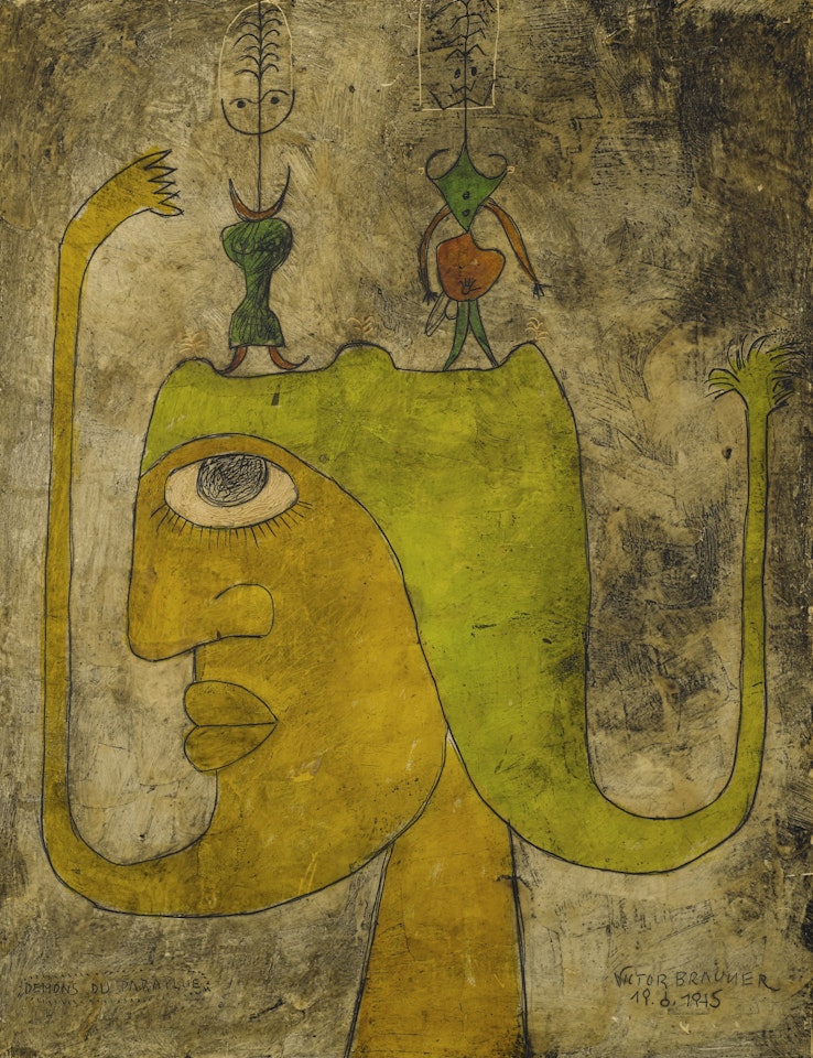 DEMONS DU PARAPLUIE by Victor Brauner