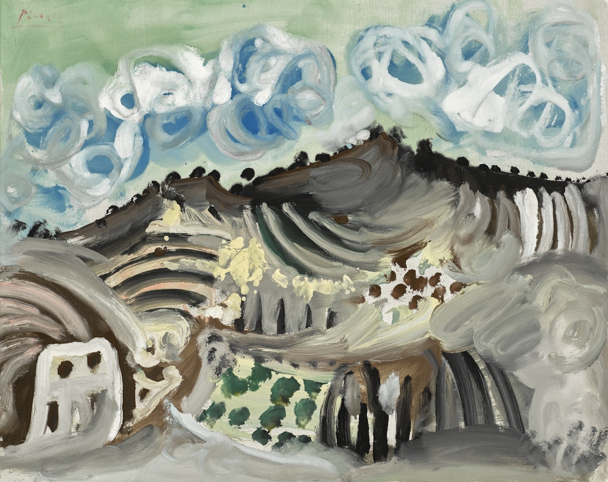 PAYSAGE, VU D'ATELIER DE L'ARTISTE by Pablo Picasso