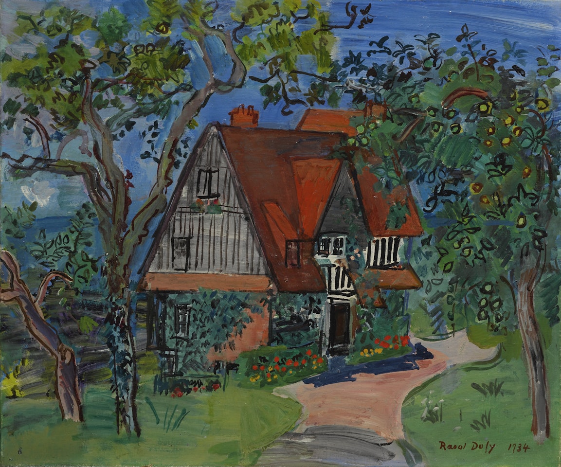 LE MANOIR DU VALLON  by Raoul Dufy