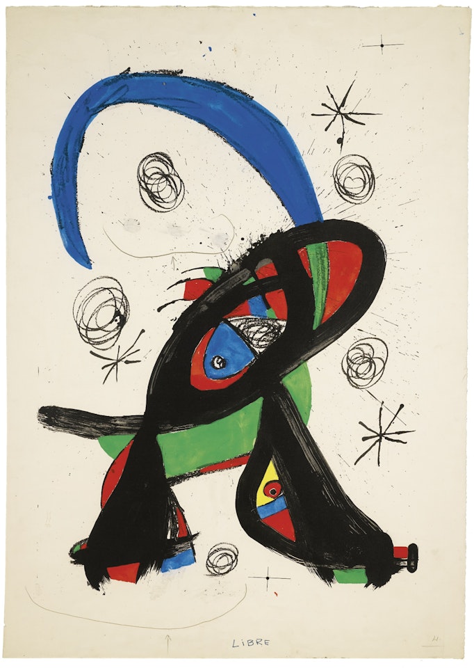 BON COP...DE LLUNA by Joan Miró