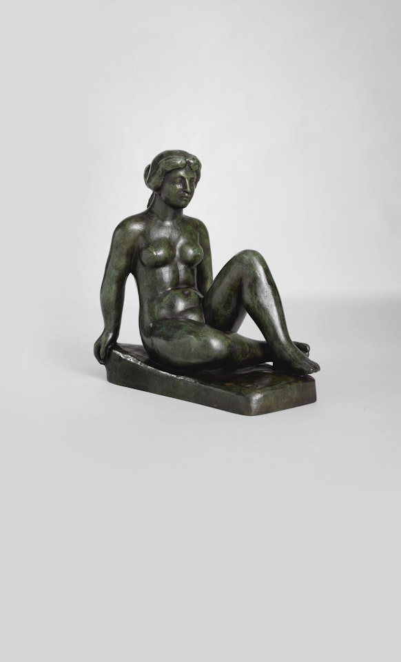 LA NYMPHE ASSISE by Aristide Maillol