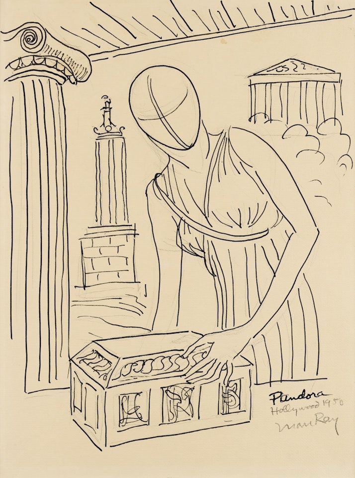PANDORA by Man Ray