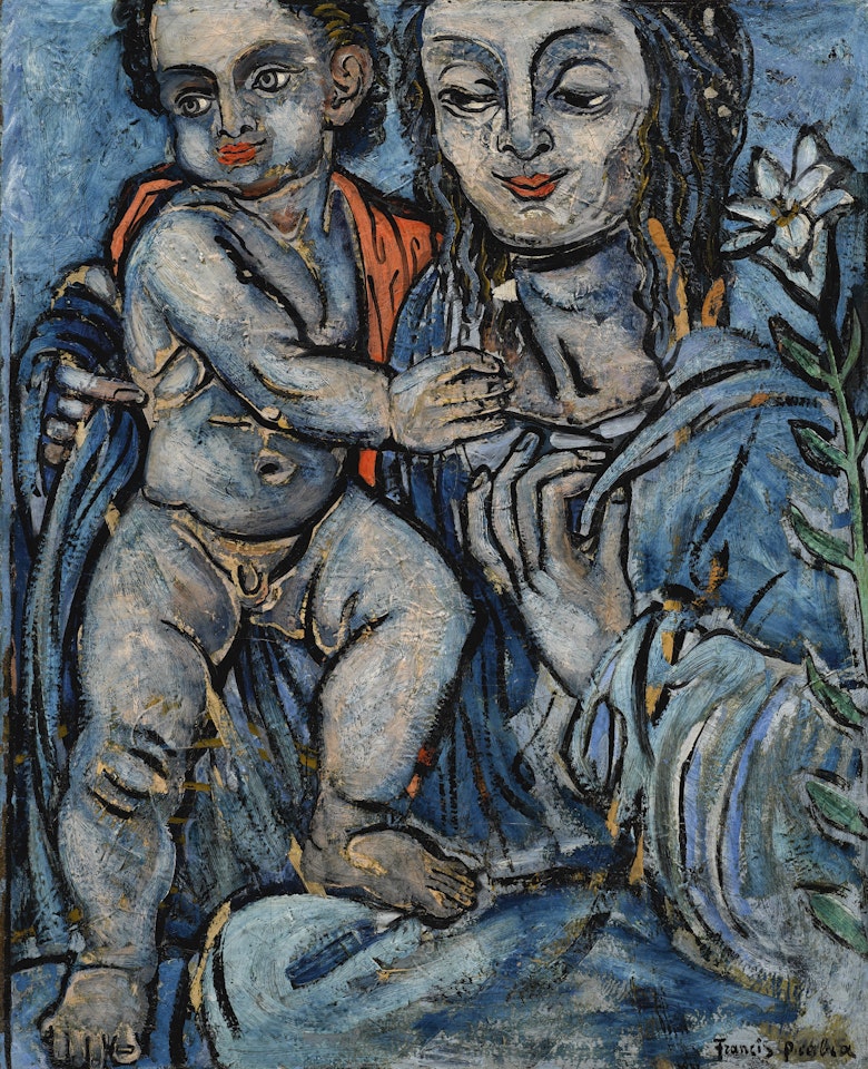 MATERNITÉ BLEUE by Francis Picabia