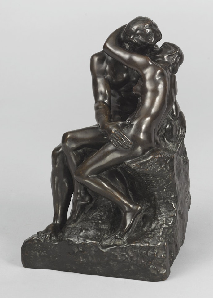 LE BAISER, 4ÈME RÉDUCTION OU PETIT MODÈLE by Auguste Rodin