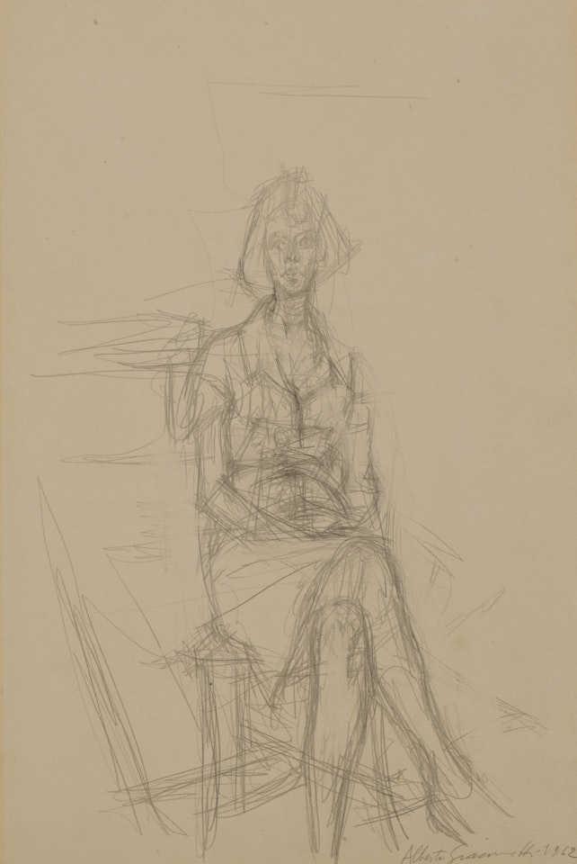 JEAN STEIN (SEATED) by Alberto Giacometti