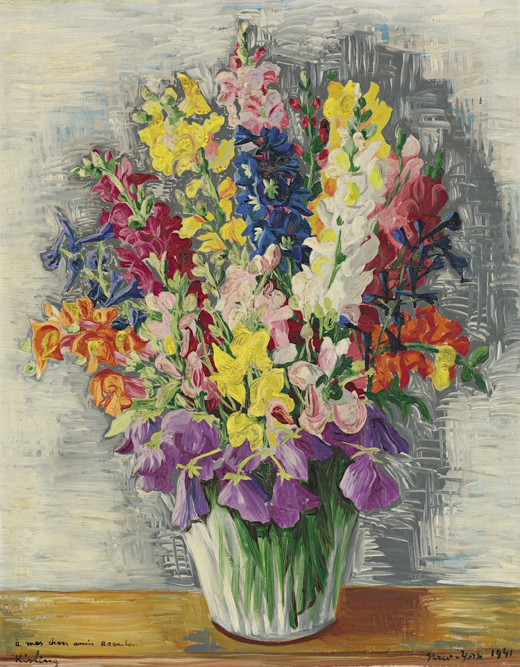 FLEURS by Moïse Kisling