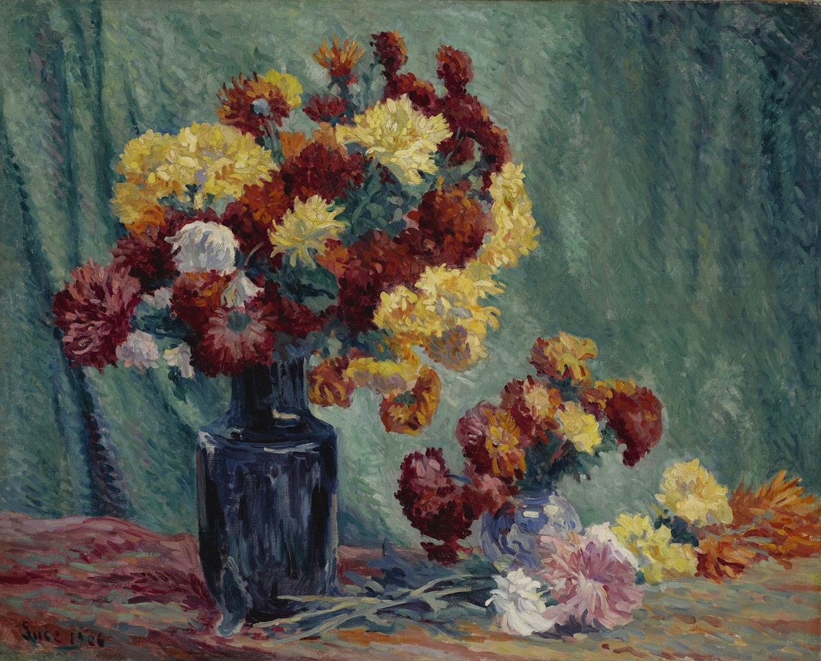 NATURE MORTE AUX FLEURS by Maximilien Luce