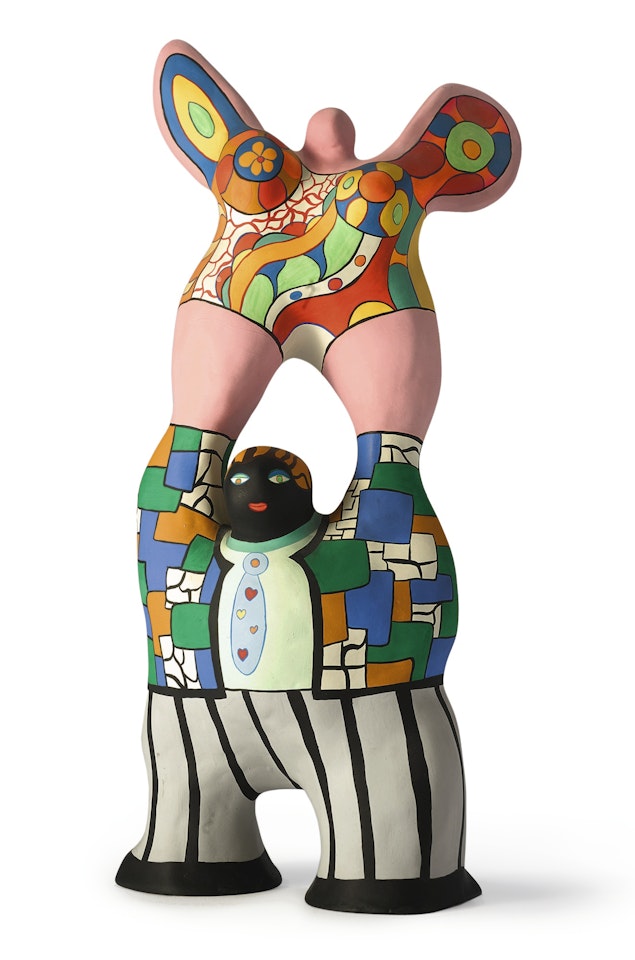 THE POET AND HIS MUSE by Niki de Saint Phalle