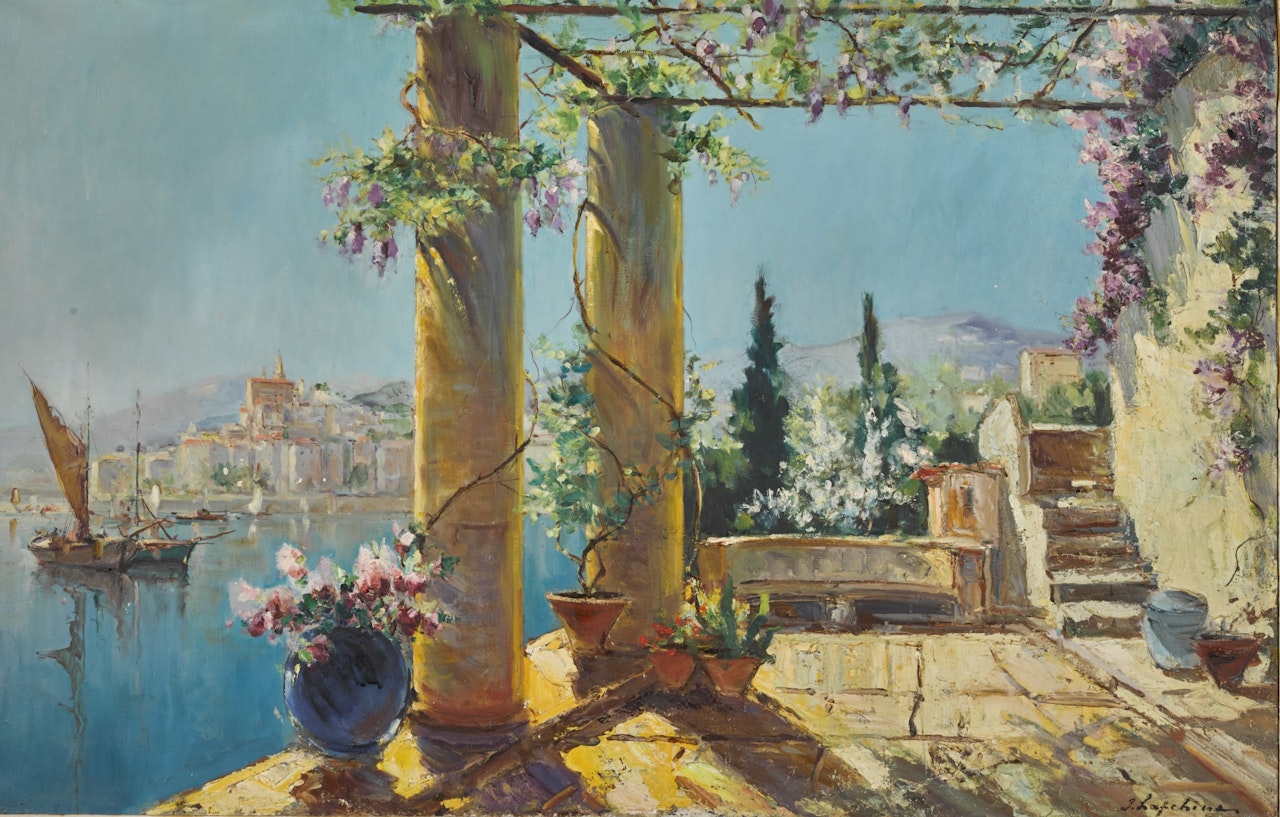 PERGOLA, MENTON by Georgij Aleksandrovic Lapschin
