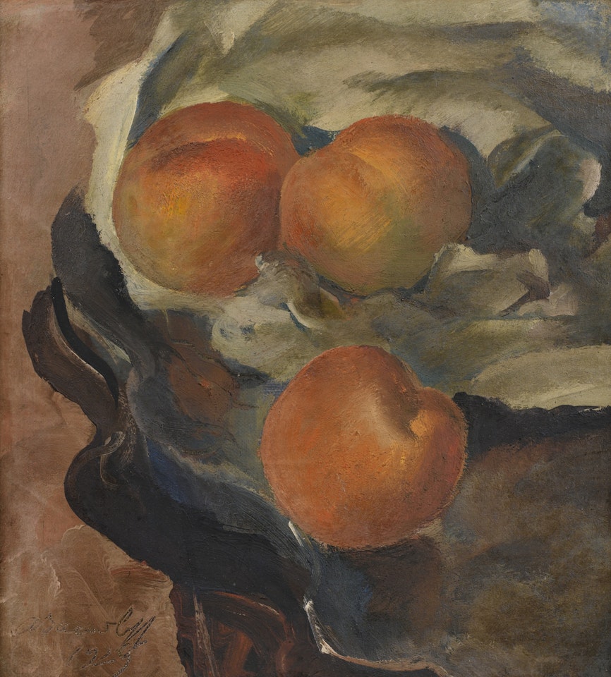 YELLOW PEACHES by Alexander Evgenievich Yakovlev