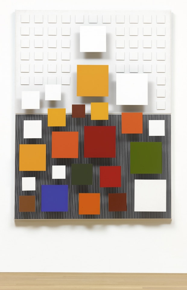 COLOR Y BLANCO SUPERIOR by Jesus Rafael Soto