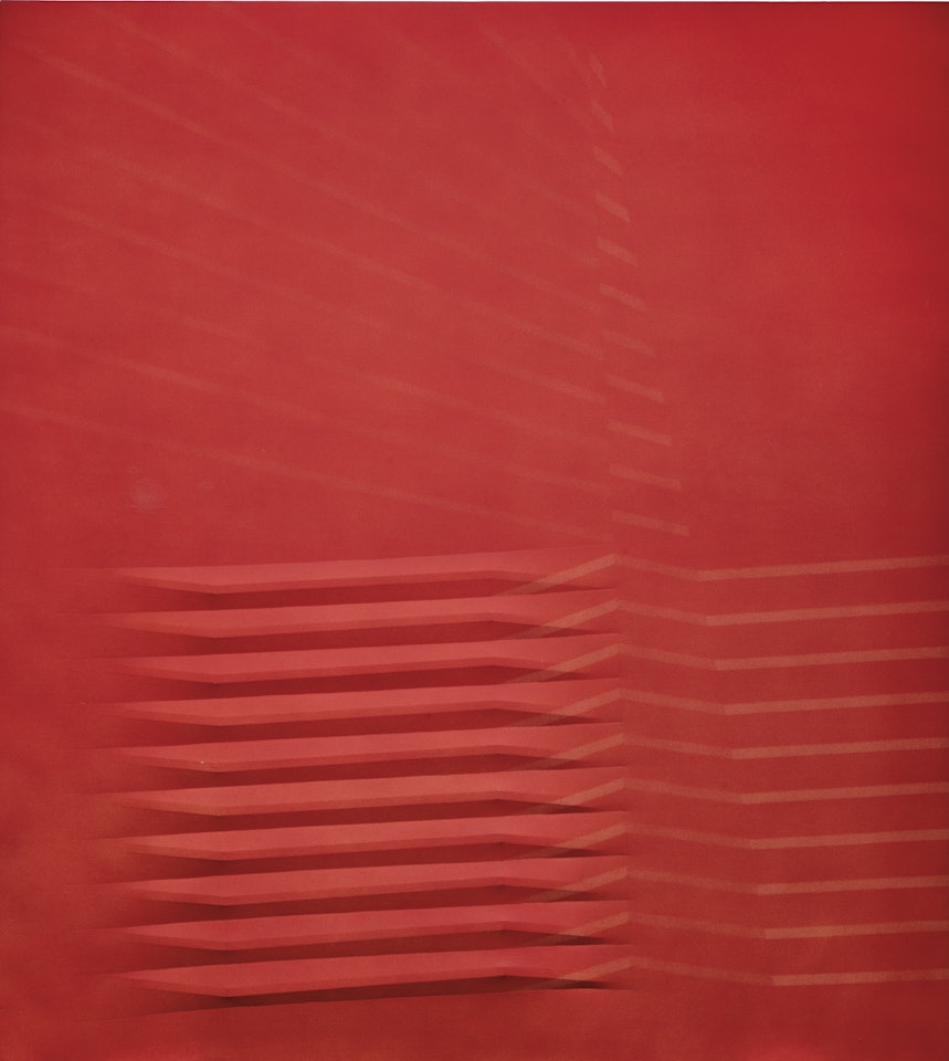 ROSSO  by Agostino Bonalumi