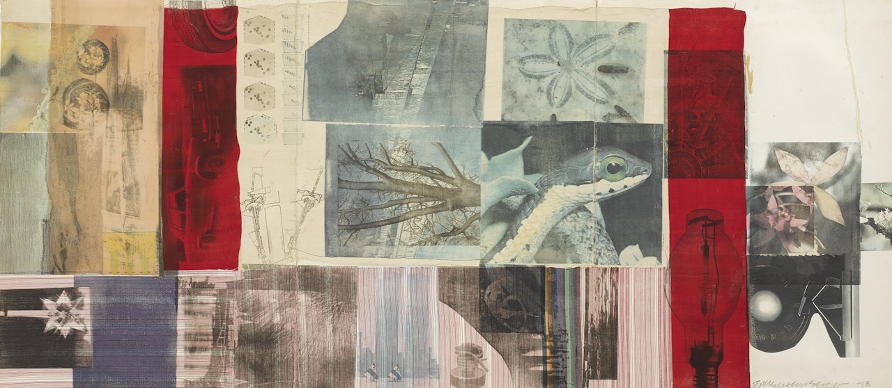 ENTICER  by Robert Rauschenberg