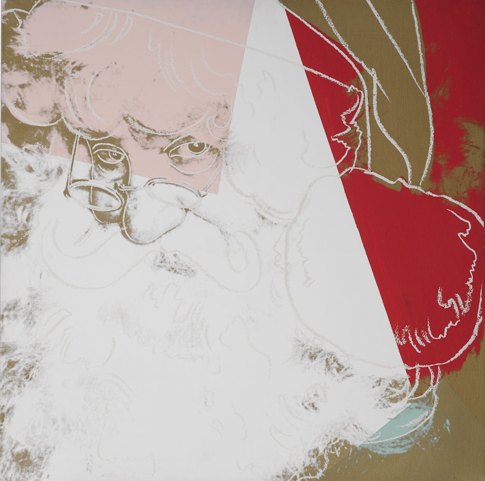 SANTA CLAUS (FROM MYTHS)  by Andy Warhol