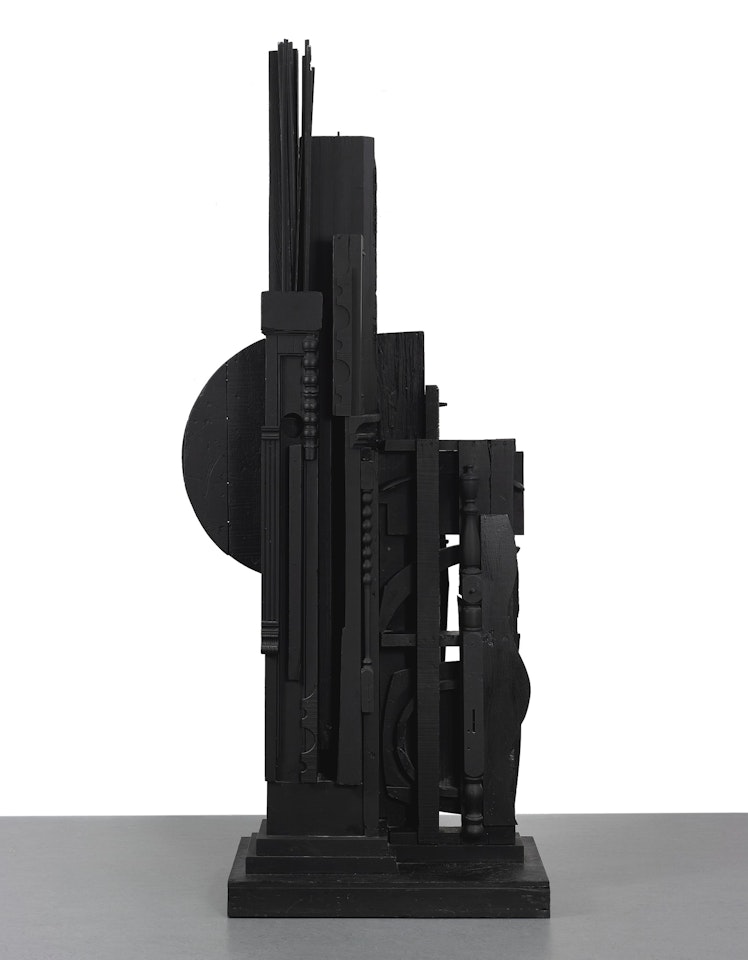 CASCADE PERPENDICULARS XVII by Louise Nevelson