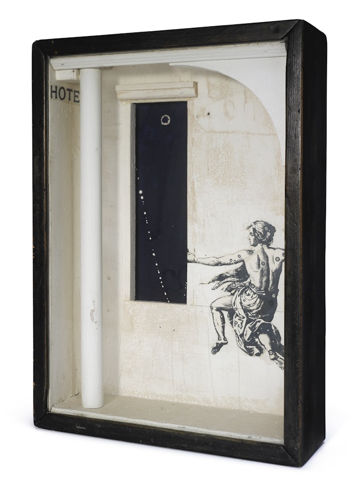 UNTITLED (HOTEL - WINTER NIGHT SKY) by Joseph Cornell