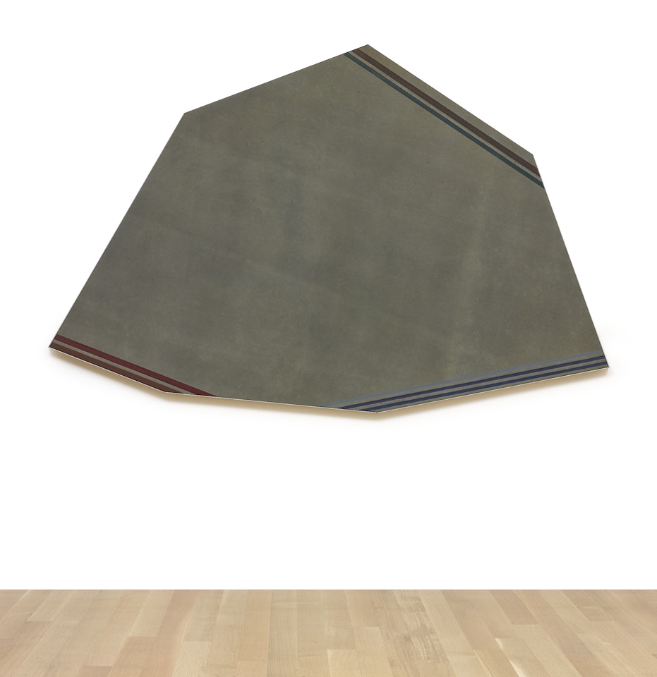 GREYED BROWN by Kenneth Noland