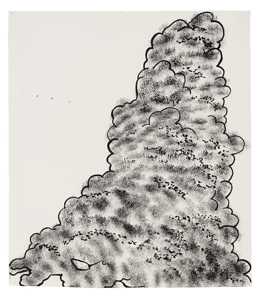 GARBAGE DRAWING NO. 10 by Mike Kelley