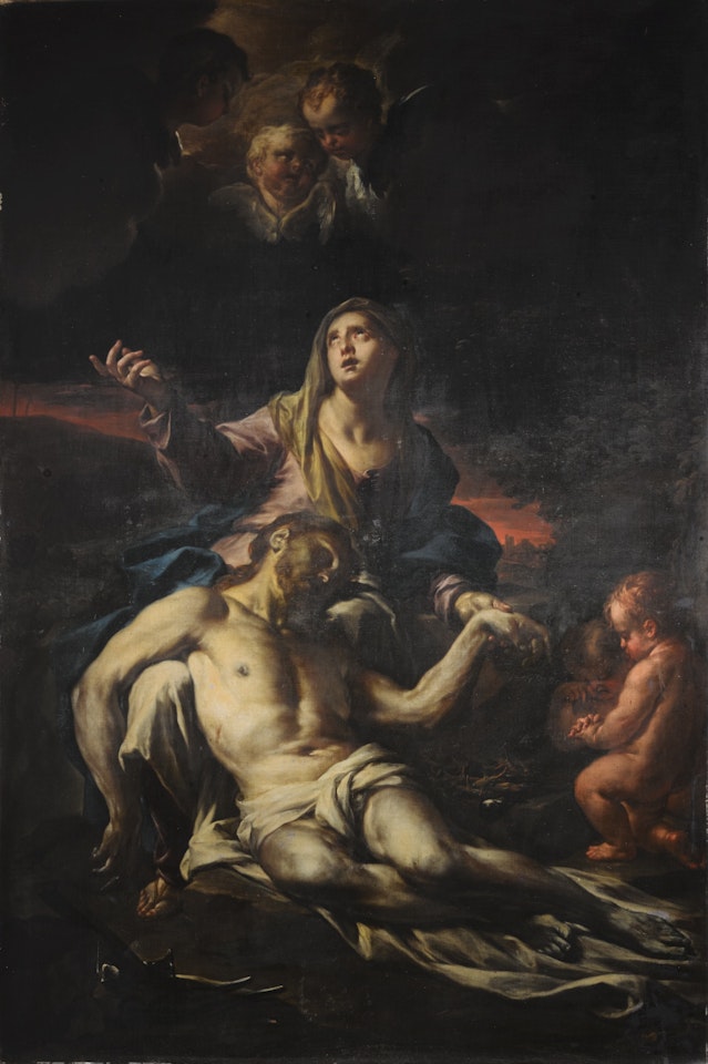 PIETÀ by Francesco Trevisani