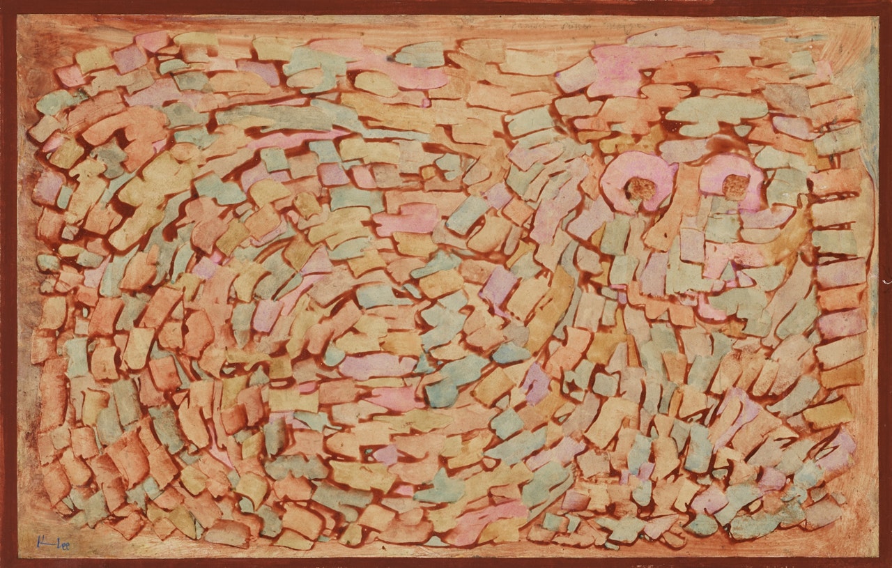 PANISCH-SÜSSER MORGEN (PANDEAN-SWEET MORNING) by Paul Klee