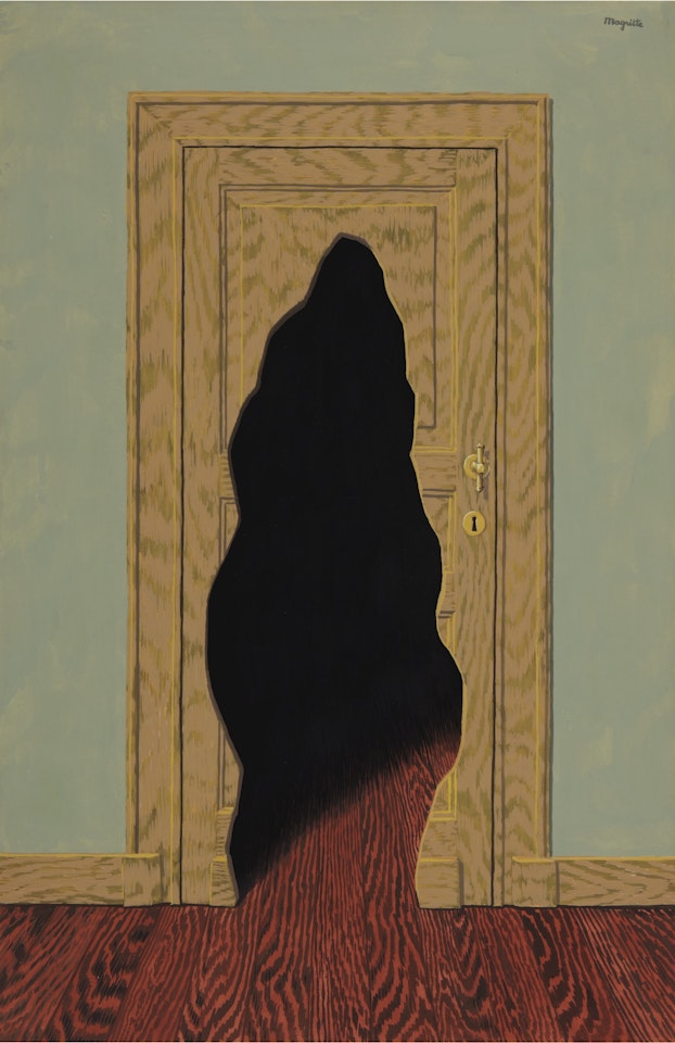 LA RÉPONSE IMPRÉVUE by René Magritte