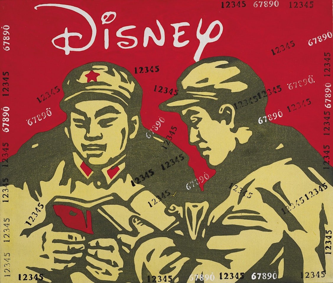 GREAT CRITICISM SERIES: DISNEY by Wang Guangyi