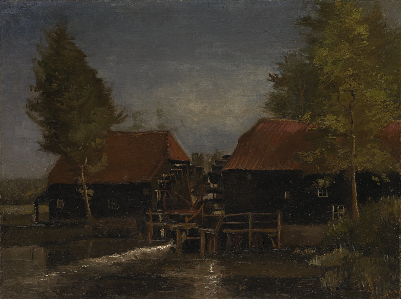 LE MOULIN À L'EAU by Vincent van Gogh